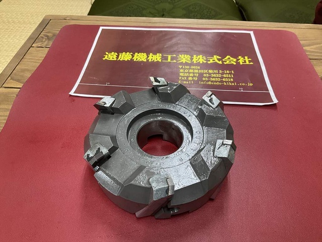 TUNGALOY 806-R 6枚刃 Milling Cutter Image 1