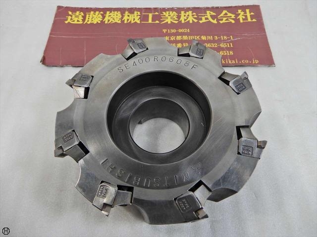 MITSUBISHI MATERIALS SE400R0608F 8刃160φ Milling Cutter Image 1
