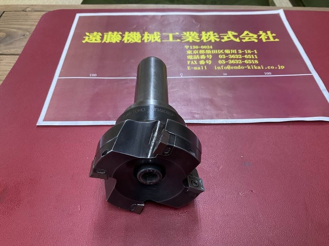 Sumitomo Electric Industries WFM4080R 211 4枚刃 シャンク径32mm Milling Cutter Image 3