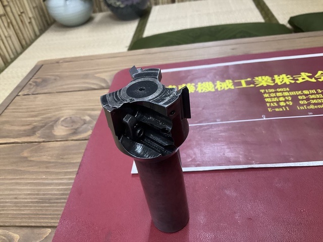  3枚刃 シャンク径32mm フライスカッター の画像 3枚目