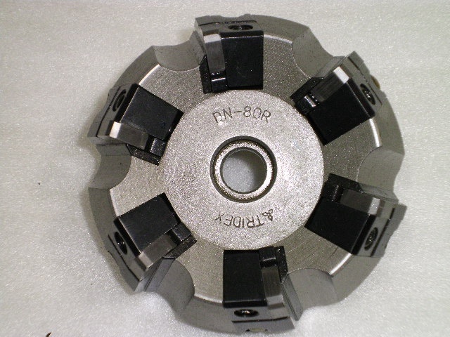 MITSUBISHI MATERIALS TRIDEX DN-80R Φ80 Milling Cutter Image 3