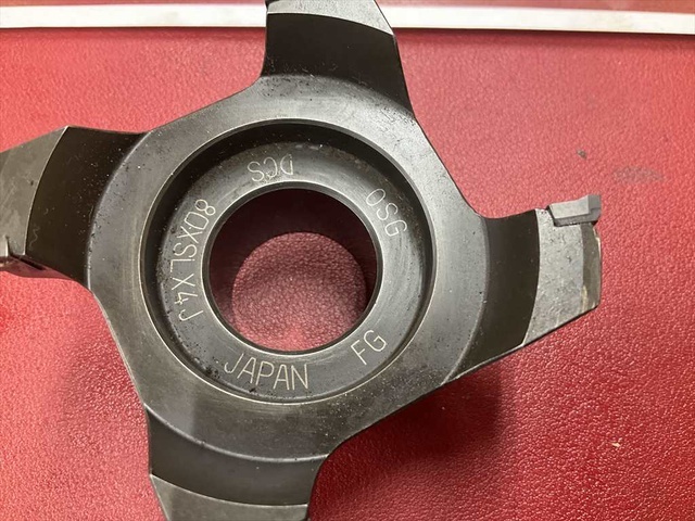 OSG DCS 80×SL×4J 4枚刃 Milling Cutter Image 3