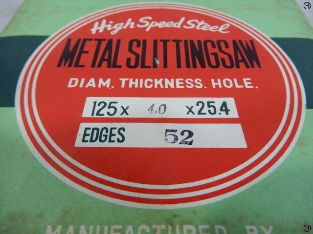 SANKYO TOOL 125×4.0×25.4 その他切削・旋削工具 の画像 2枚目
