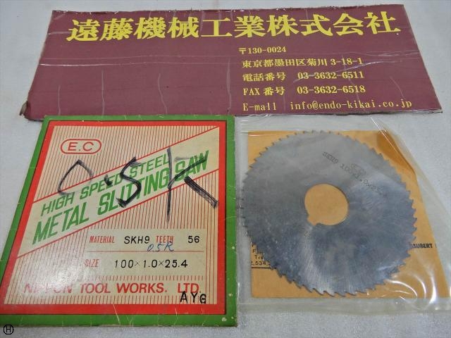 NIPPON TOOL WORKS 100×1.0×25.4 Others Image 1