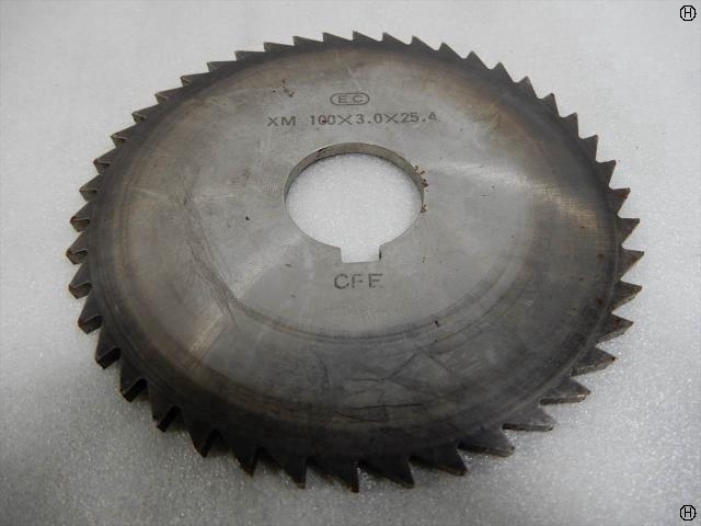 日本工具製作所 100×3.0×25.4 1枚 その他切削・旋削工具 の画像 2枚目