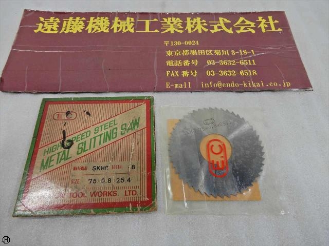 NIPPON TOOL WORKS 75×0.8×25.4 Others Image 1