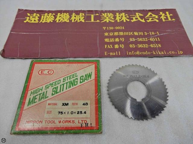 NIPPON TOOL WORKS 75×1.0×25.4 Others Image 1