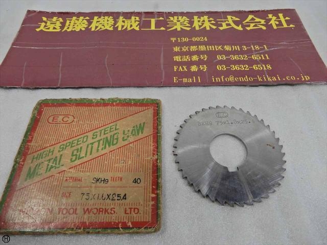NIPPON TOOL WORKS 75×1.8×25.4 Others Image 1