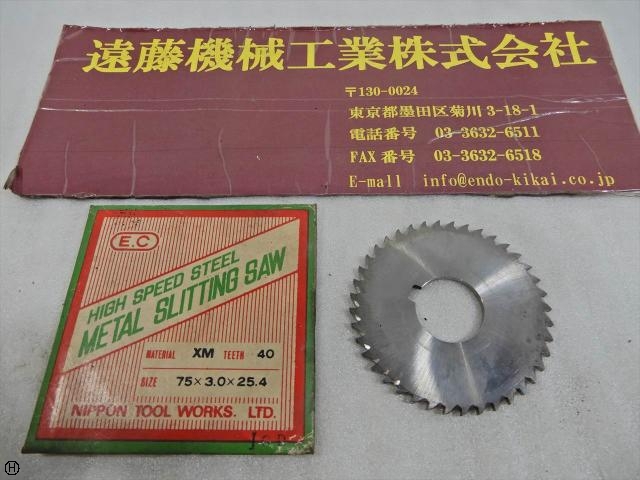 NIPPON TOOL WORKS 75×3.0×25.4 Others Image 1