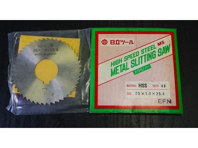 日立ツール 75×1.0×25.4 EFN TEETH48 未使用 その他切削・旋削工具 の画像 1枚目