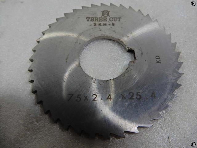 東亜製作所 75×2.4×25.4 その他切削・旋削工具 の画像 2枚目