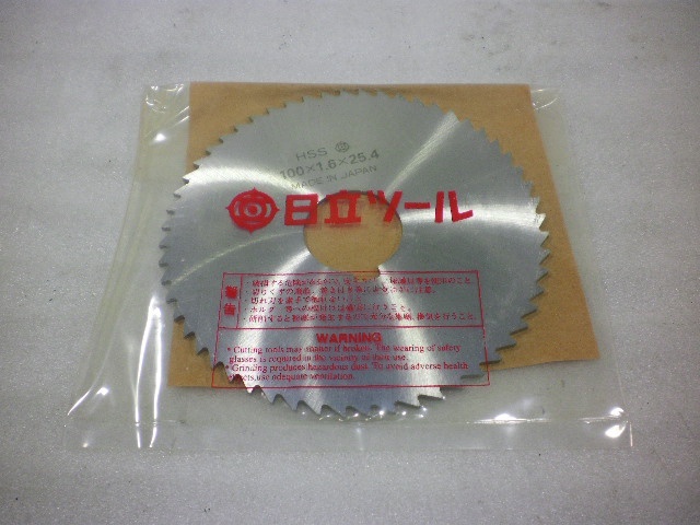 日立ツール 100X1.6X25.4 未使用品 その他切削・旋削工具 の画像 3枚目