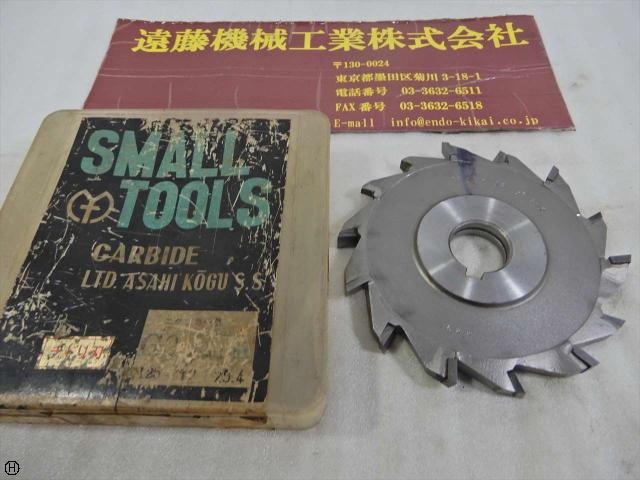 アサヒ工具製作所 125×12×25.4 千鳥刃超硬付 その他切削・旋削工具 の画像 1枚目