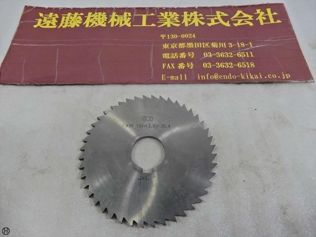  100×3.5×25.4 その他切削・旋削工具 の画像 1枚目
