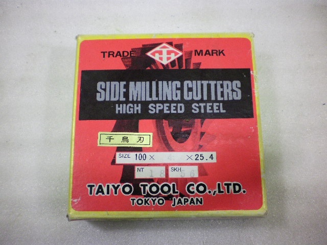 大洋ツール 100X4X25.4 Φ100 その他切削・旋削工具 の画像 2枚目