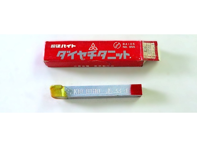三菱マテリアル K10 HTi10 33-1 未使用 バイト の画像 1枚目