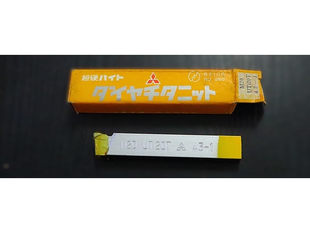 三菱マテリアル M20 UTi20T 43-1 未使用 バイト の画像 1枚目