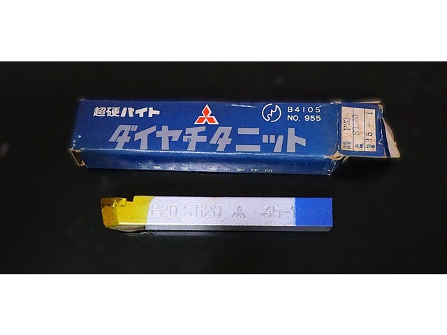 MITSUBISHI MATERIALS P20 STi20 35-1 未使用 Bite Image 1