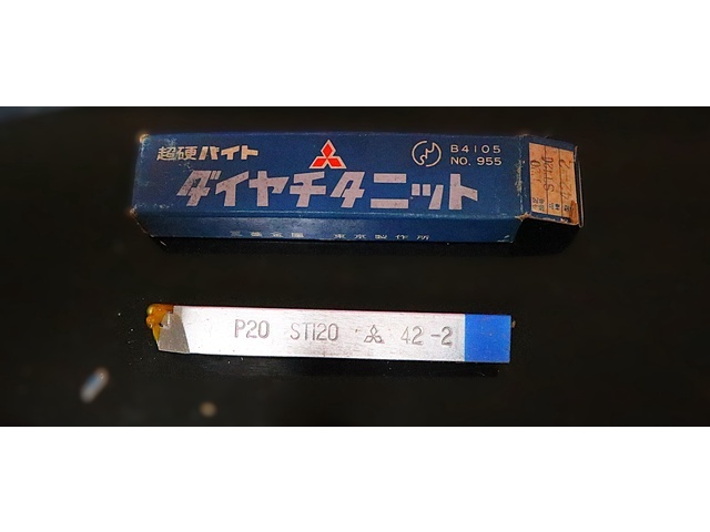 MITSUBISHI MATERIALS P20 STi20 42-2 未使用 Bite Image 1