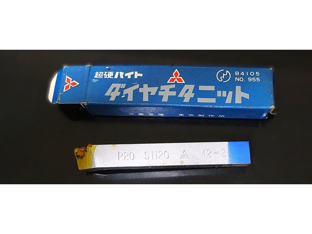 MITSUBISHI MATERIALS P20 STI20 42-2 未使用 Bite Image 1