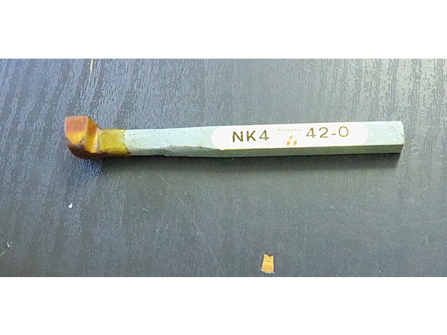 日本高周波鋼業 NK4 42-0 未使用 バイト の画像 1枚目