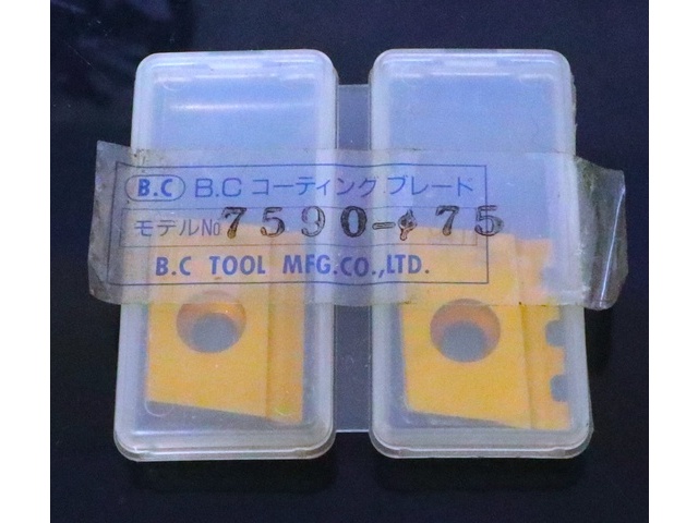 B.Cテック 7590-φ75 未使用 Insert Chip Image 1