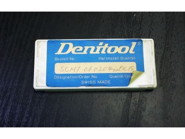 Denitool SCMT06024ENDC15 10個 未使用 Insert Chip Image 1