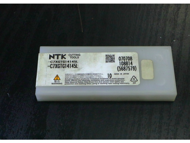 NTKカッティングツールズ C7XGTG14145L 10個 未使用 Insert Chip Image 2