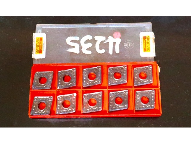 SANDVIK CNMM19 06 12-PR 10個 未使用 Insert Chip Image 1