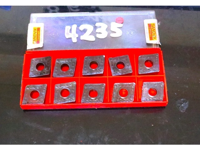 SANDVIK SNMM643-PR 10個 未使用 Insert Chip Image 1