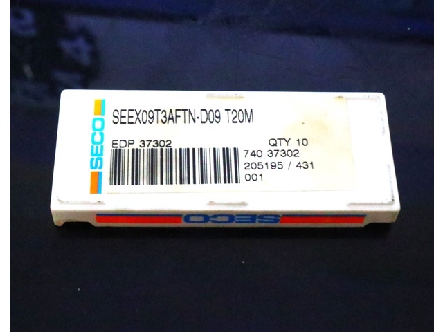 SECO TOOLS SEEX09T3AFTN-D09 T20M 10個 未使用 Insert Chip Image 2