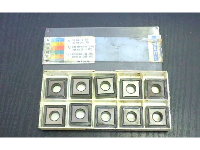 SECO TOOLS SNMG190612-M5 10個 未使用 Insert Chip Image 1