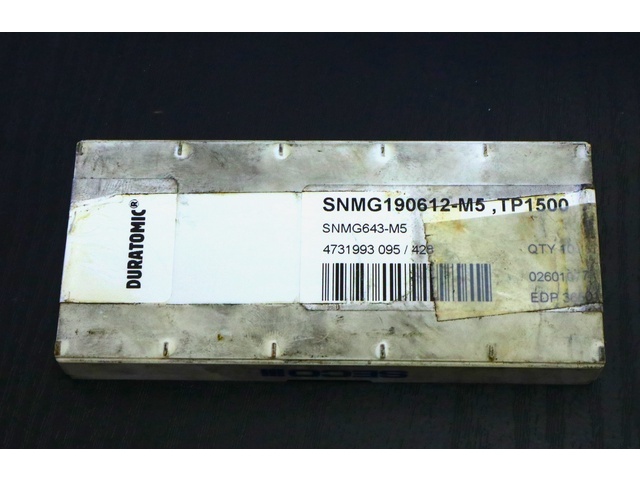 SECO TOOLS SNMG190612-M5 10個 未使用 Insert Chip Image 2