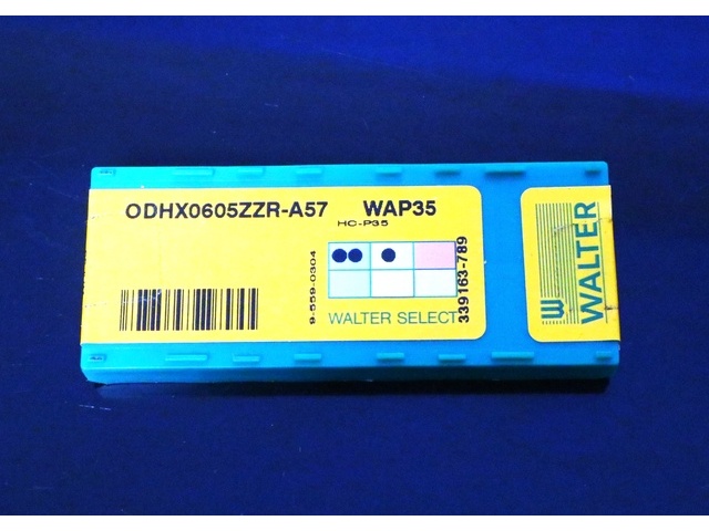 WALTER ODHX0605ZZR-A57 WAP35 10個 未使用 Insert Chip Image 2