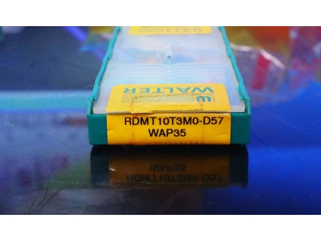 WALTER RDMT10T3MO-D57 WAP35 8個 未使用 Insert Chip Image 2