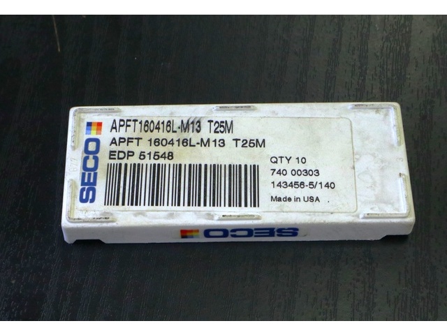 TUNGALOY APFT160416L-M13 T25M 未使用 Insert Chip Image 2