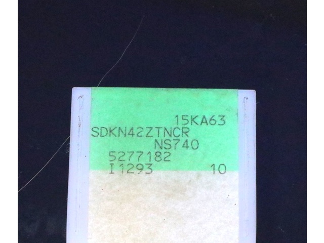 TUNGALOY SDKN42ZTCR NS740 未使用 Insert Chip Image 2