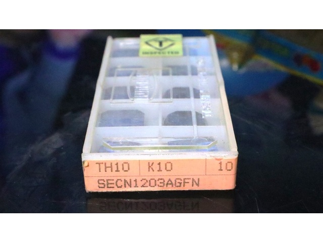TUNGALOY SECN1203AGFN 10個 未使用 Insert Chip Image 2