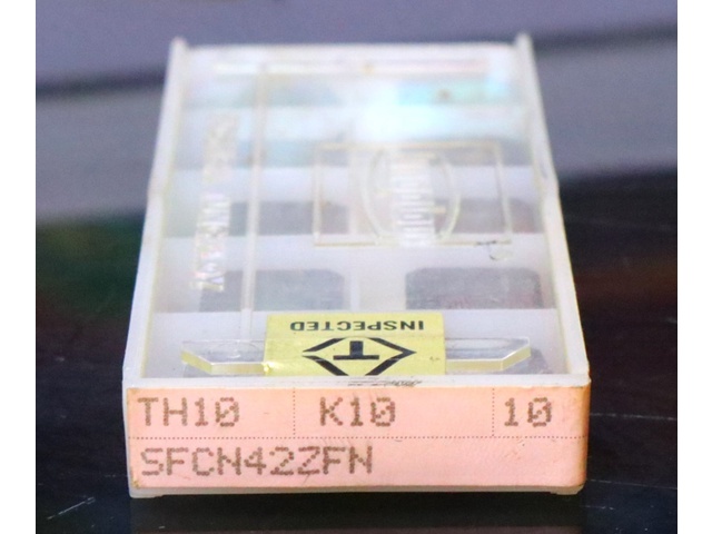タンガロイ SFCN42ZN K10 10個 未使用 インサート・チップ の画像 2枚目