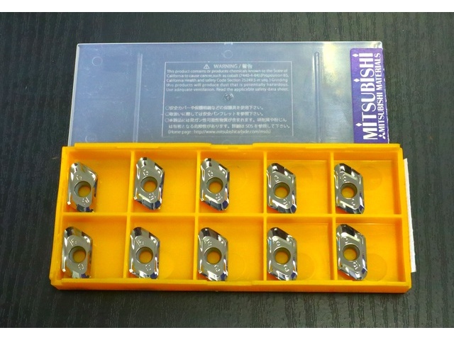 MITSUBISHI MATERIALS XDGT1550PDFR-G30 10個 未使用 Insert Chip Image 1
