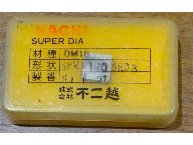 不二越 Nachi DM10 SPKN1203EDR KI 7DT 未使用 Insert Chip Image 1