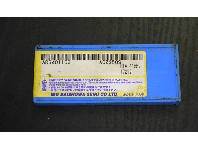 大昭和精機 BIG ARG401102 10個 未使用 Insert Chip Image 2