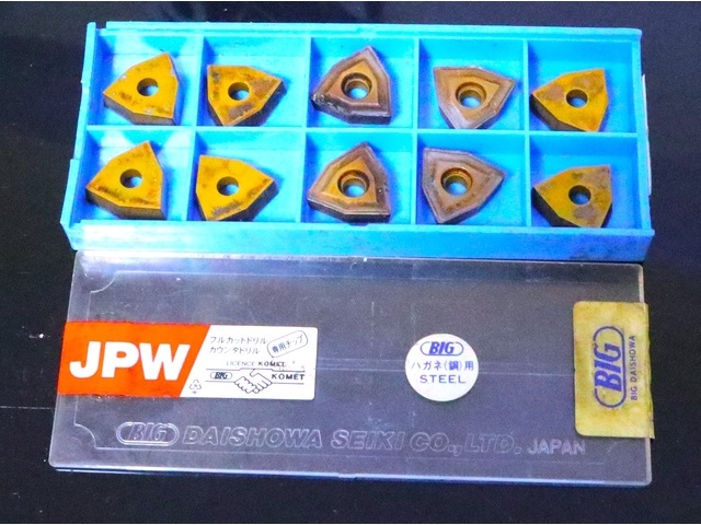 大昭和精機 BIG JPW 841508CS 10個 未使用 Insert Chip Image 1