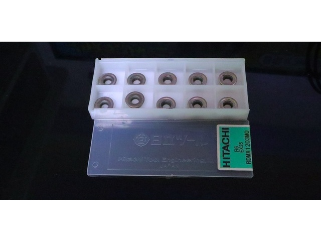 HITACHI TOOL RDMX1203M0 10個 未使用 Insert Chip Image 1