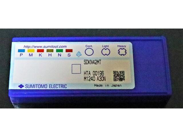 住友電工 SDKN42MT A30SDKN42MT A30N 未使用 Insert Chip Image 3