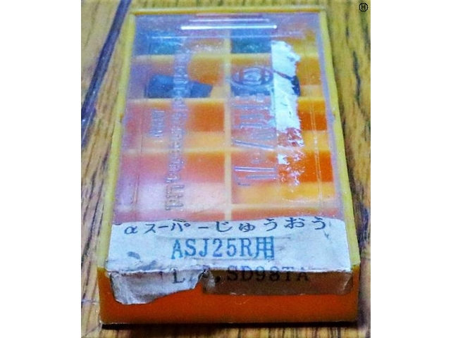 HITACHI TOOL ASJ25R SD98TA 未使用 Insert Chip Image 2
