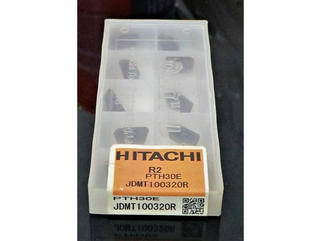 HITACHI TOOL R2 PTH30E JDMT100321R 未使用 Insert Chip Image 2