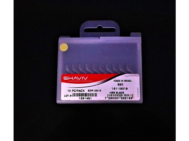 SHAVIV B20 151-19019 10個 未使用 面取り・バリ取り工具 の画像 1枚目