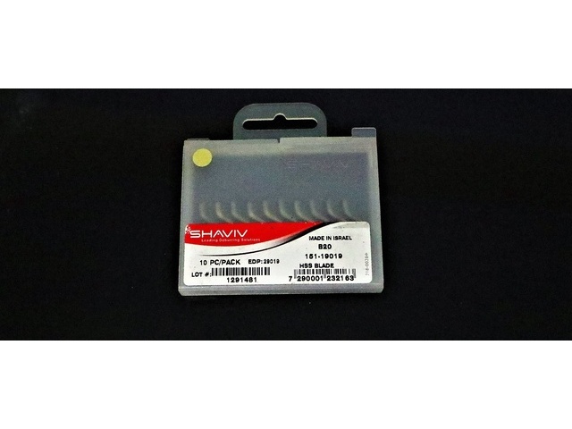 SHAVIV B20 151-19019 10個 未使用 面取り・バリ取り工具 の画像 1枚目