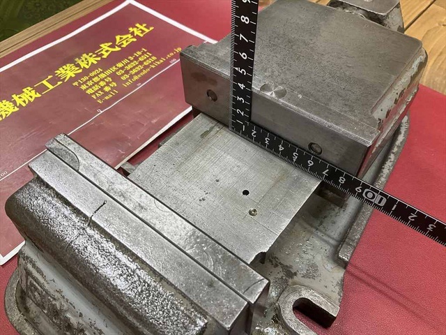 津田駒工業  バイス の画像 3枚目